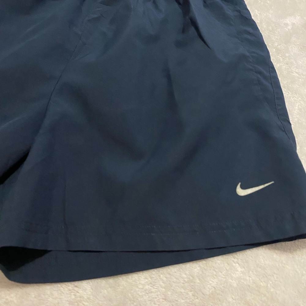 Nike Athletic Navy Shorts with Elastic Waistband - Picture 2 of 8
